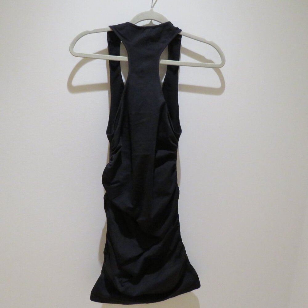 BLANQI Everyday Maternity Sleeveless Dress in Black Stretch Minimalist Corporate - Picture 10 of 13